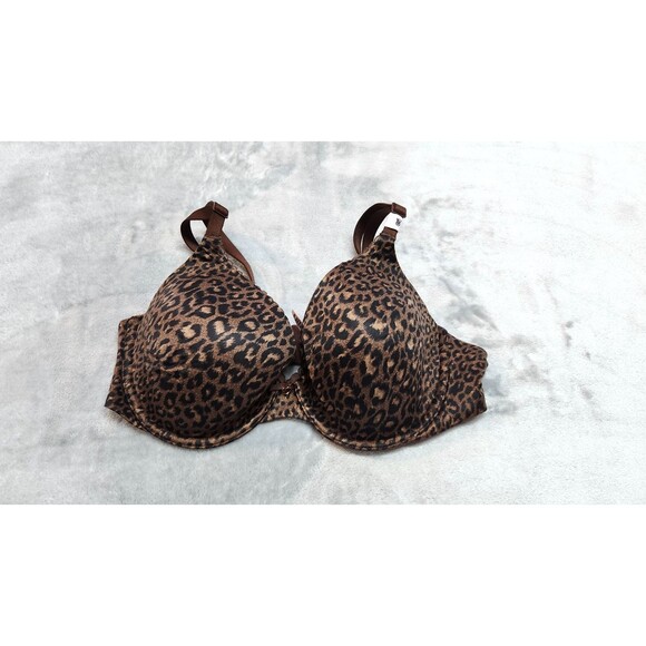 Victoria's Secret 34D Ganache Glam Lightly Lined Full Coverage Bra NWT - Picture 1 of 5